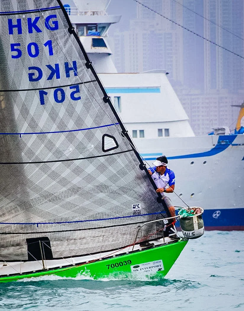 X-Drive carbon racing genoa.