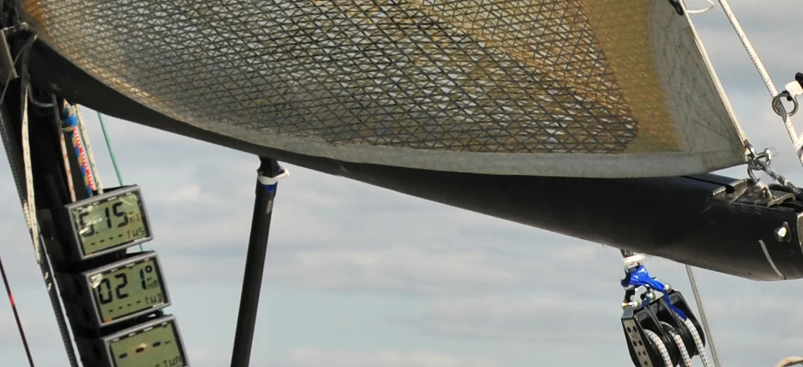 A loose foot mainsail.