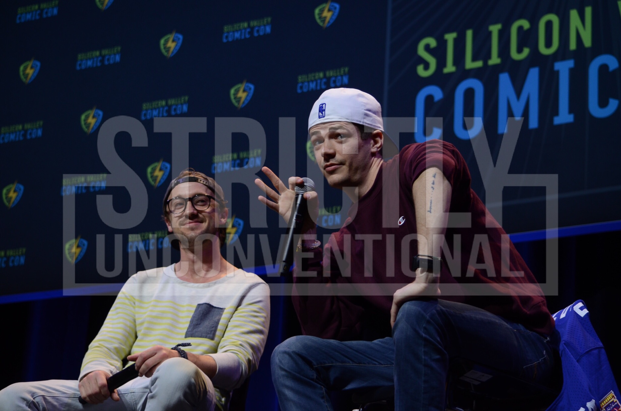 The Flash Panel featuring Tom Felton & Grant Gustin