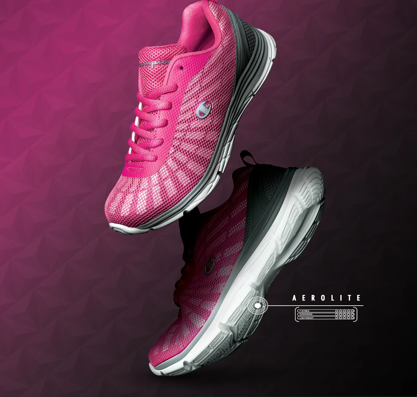 pink champion shoes payless