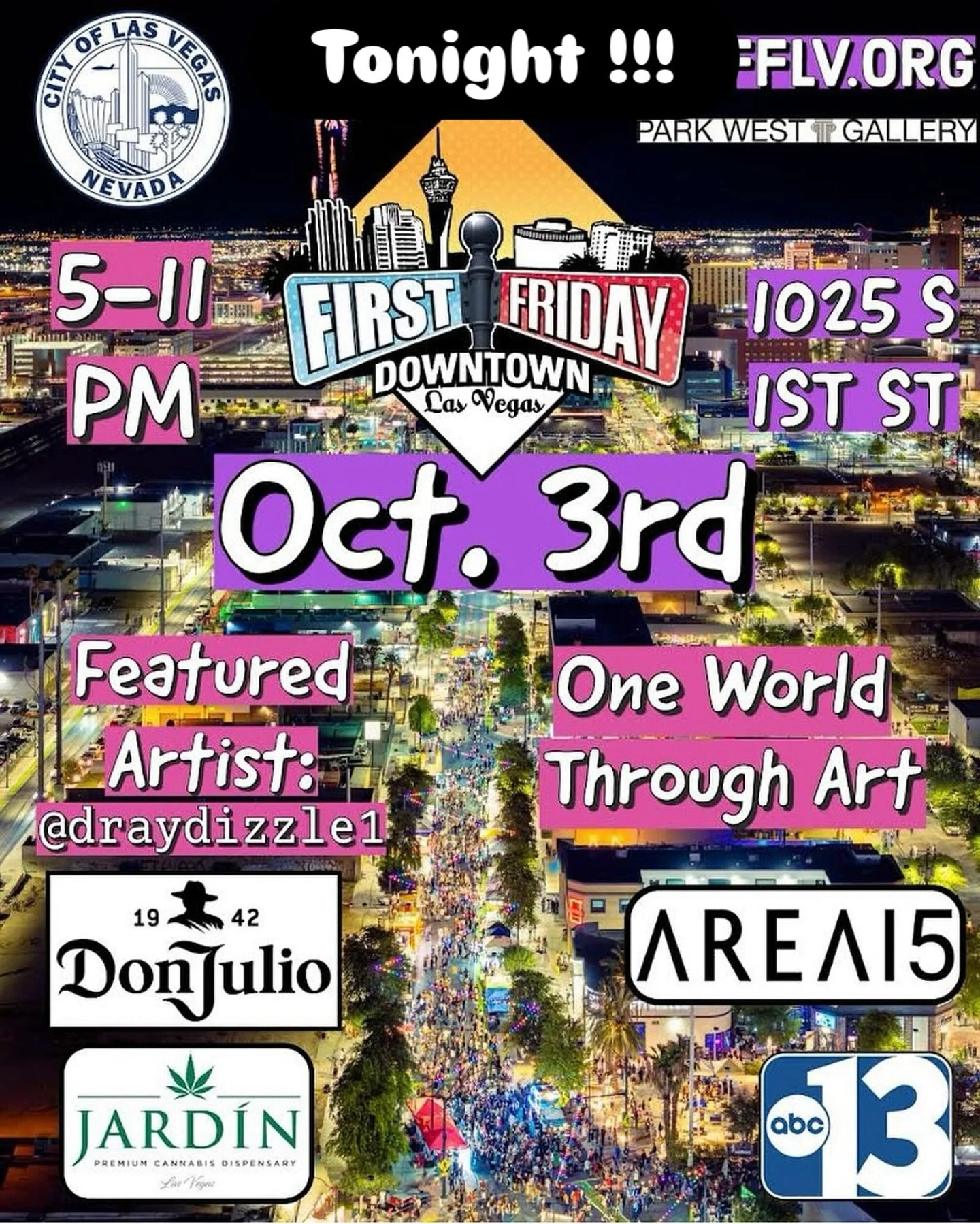 This is it! See you tonight!
