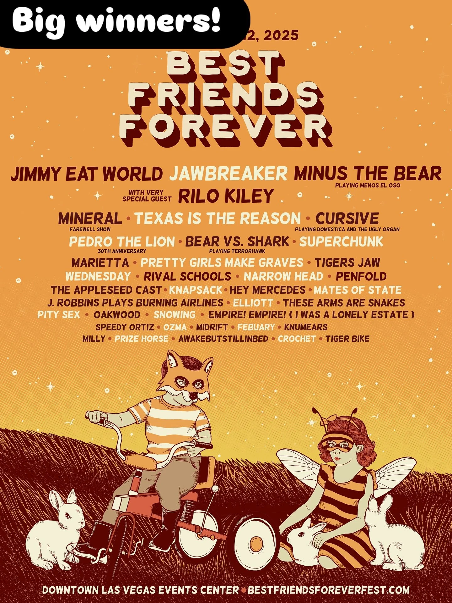 Congratulations @kabbykow and @deanna.martinez105 on winning tickets to Best Friends Forever Fest! Tag us in your pics at the concert !