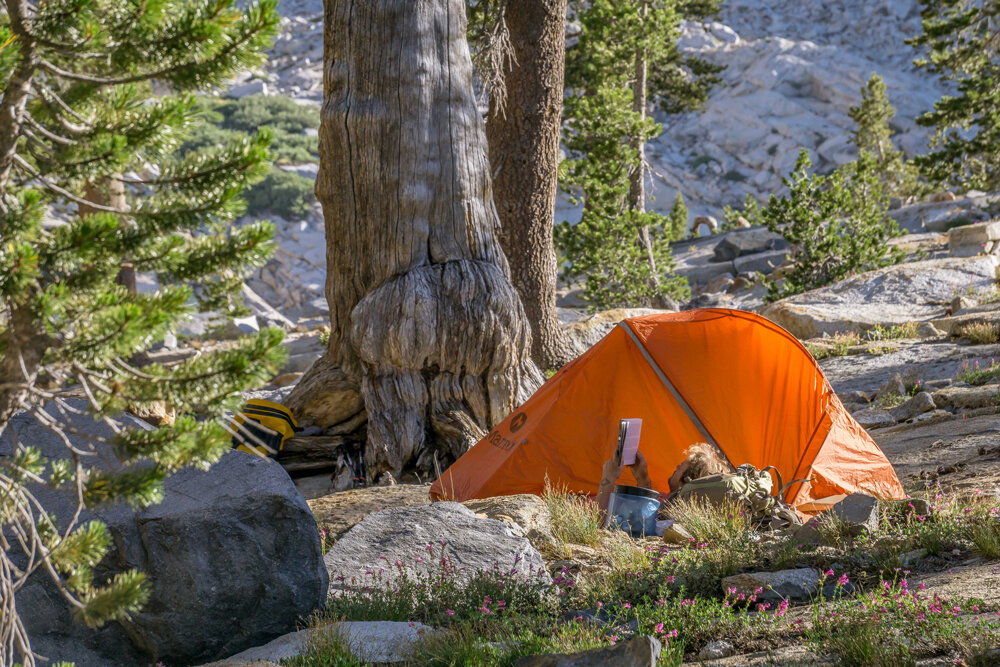 High Sierra Camping