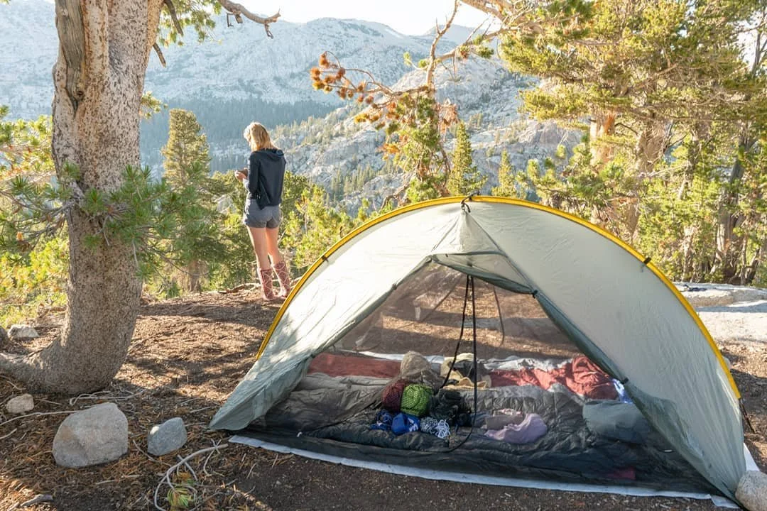 Favorite place to wake up: Outside!
Well I suppose it depends on the outside you are in. Outdoors in the mountains of Yosemite is a top notch place to wake up to. 
🏞🏕❤