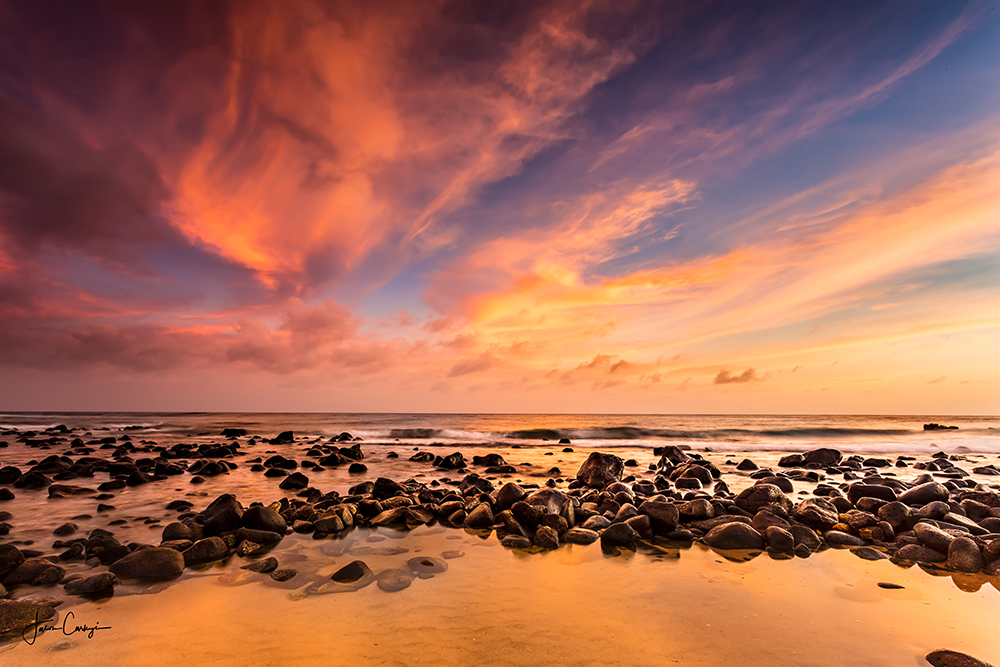 Tidepool Afire