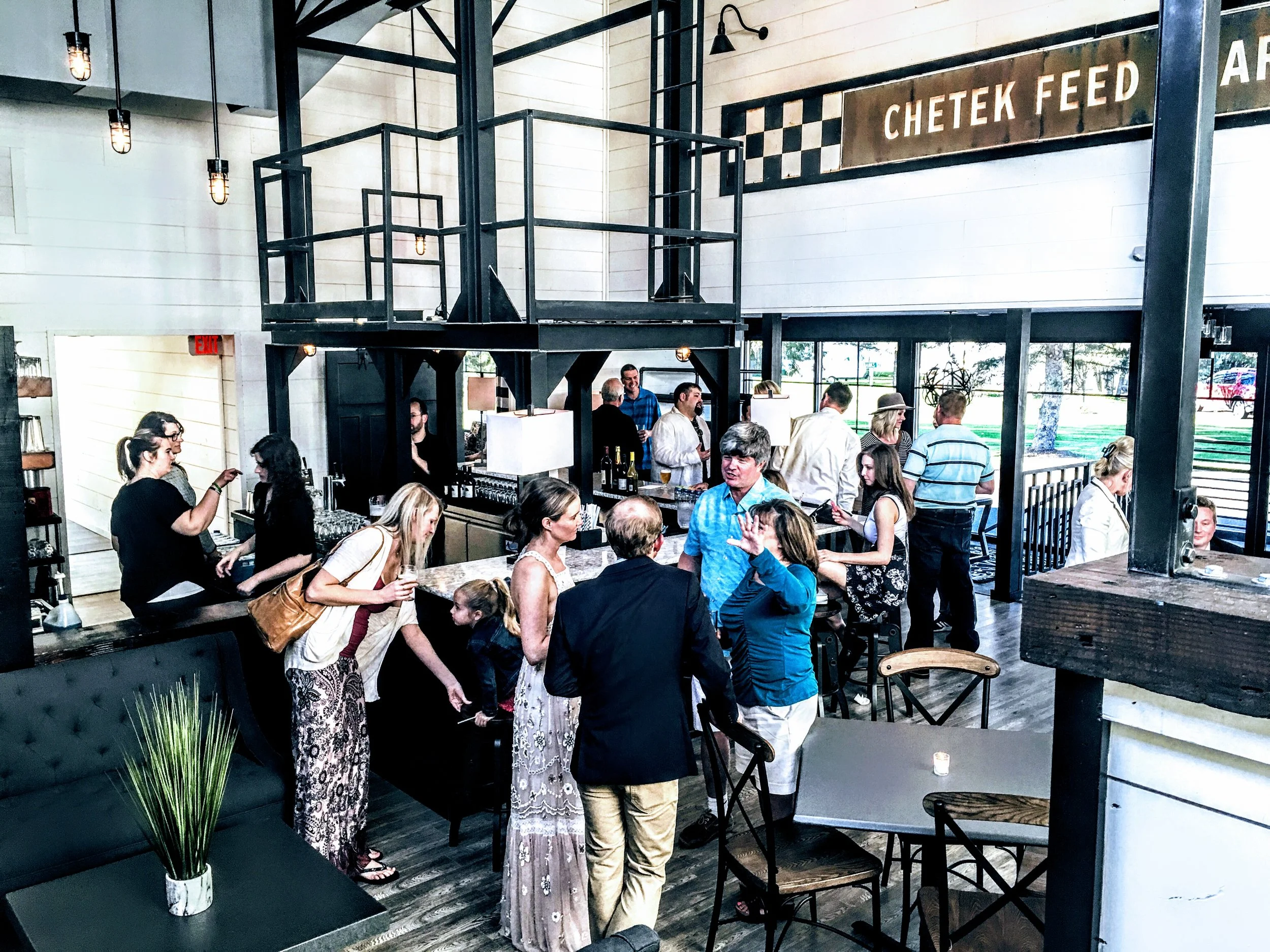 Reception in the Bin Room