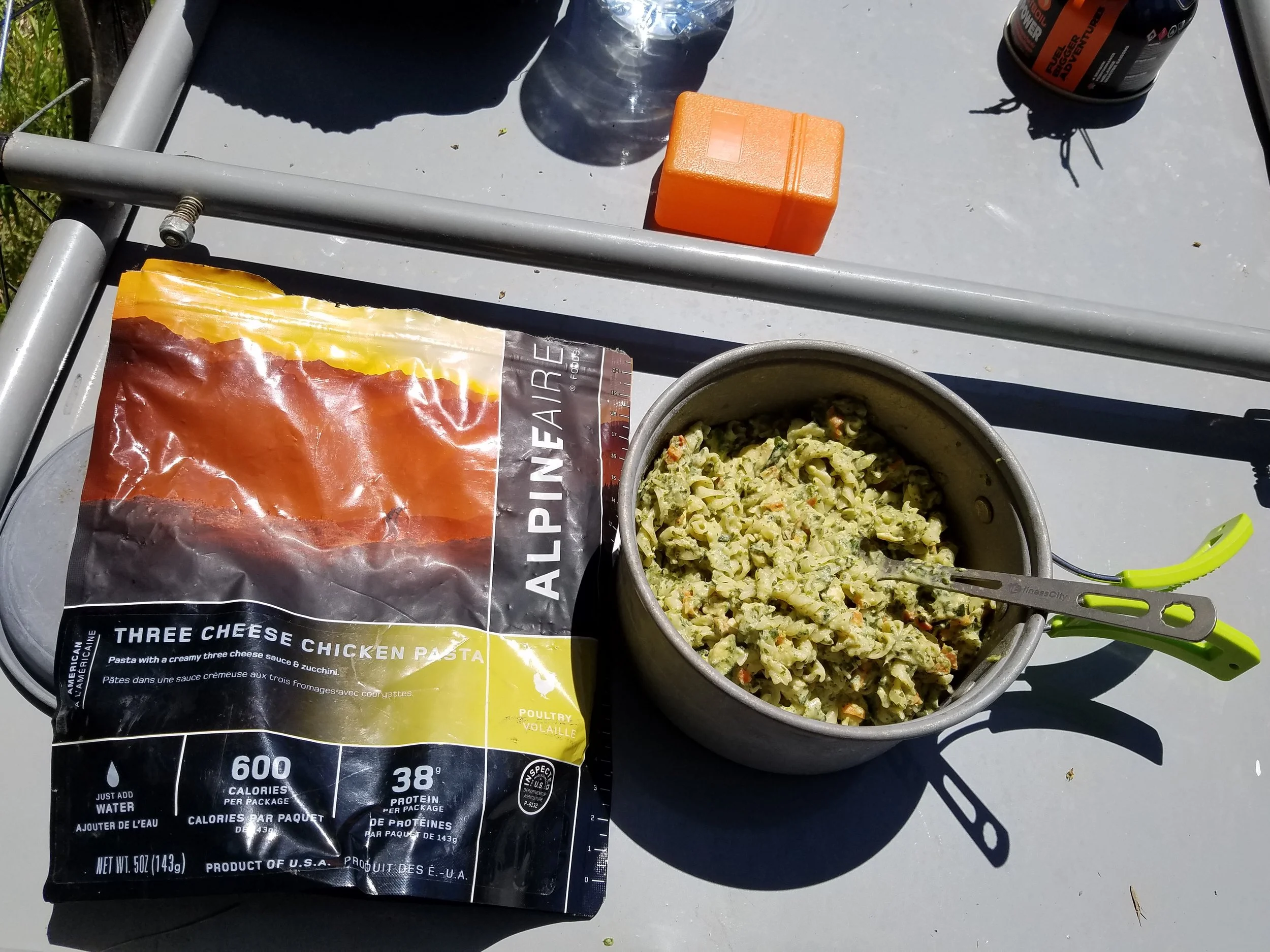 Zucchini and some other stuff pasta