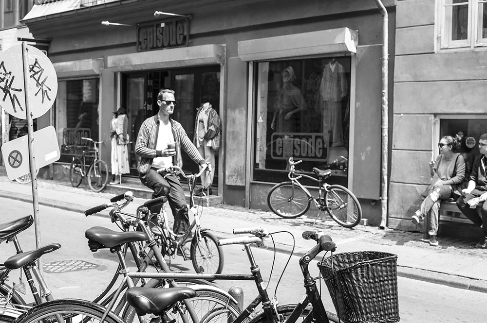 Bicycling in Copenhagen, 2017