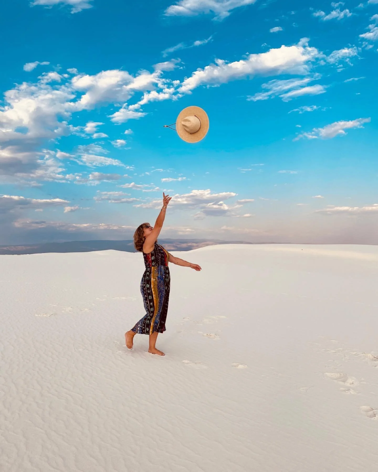 dancing in the desert