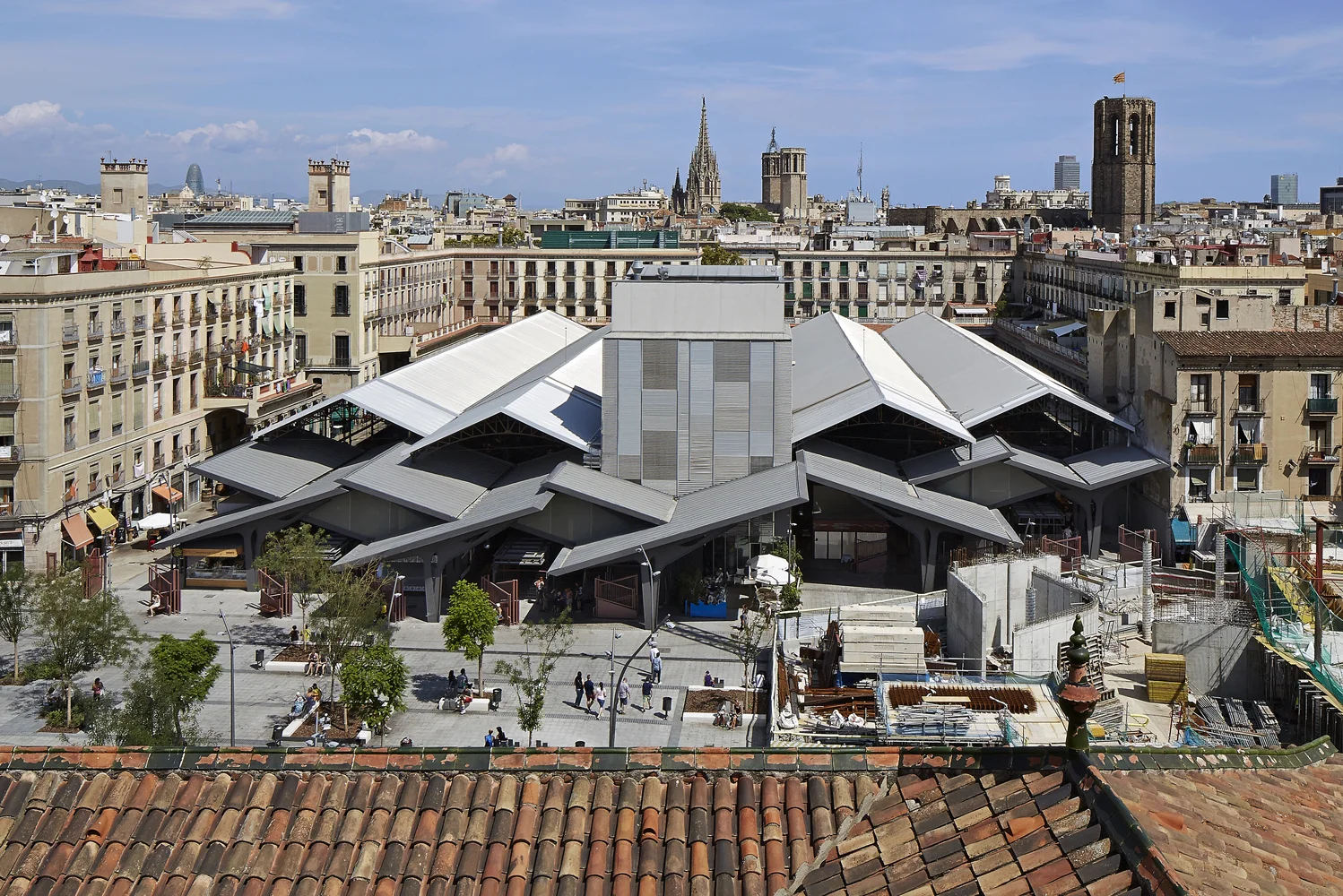 La Boqueria Market, Barcelona. 