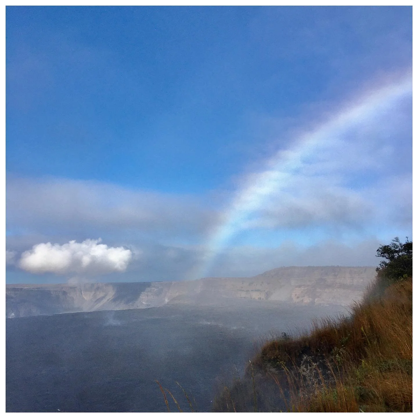 supernatural
&bull;
&bull;
&bull;
&bull;
&bull;
#bigisland #hawaiilife #kilauea #volcano #run #runner #rainbow #cloud #crater #caldera #runningmotivation #rainforest #mountain #steam #sulfur #steamingbluffs #sky #sunrise #harmony #peace #mothernature