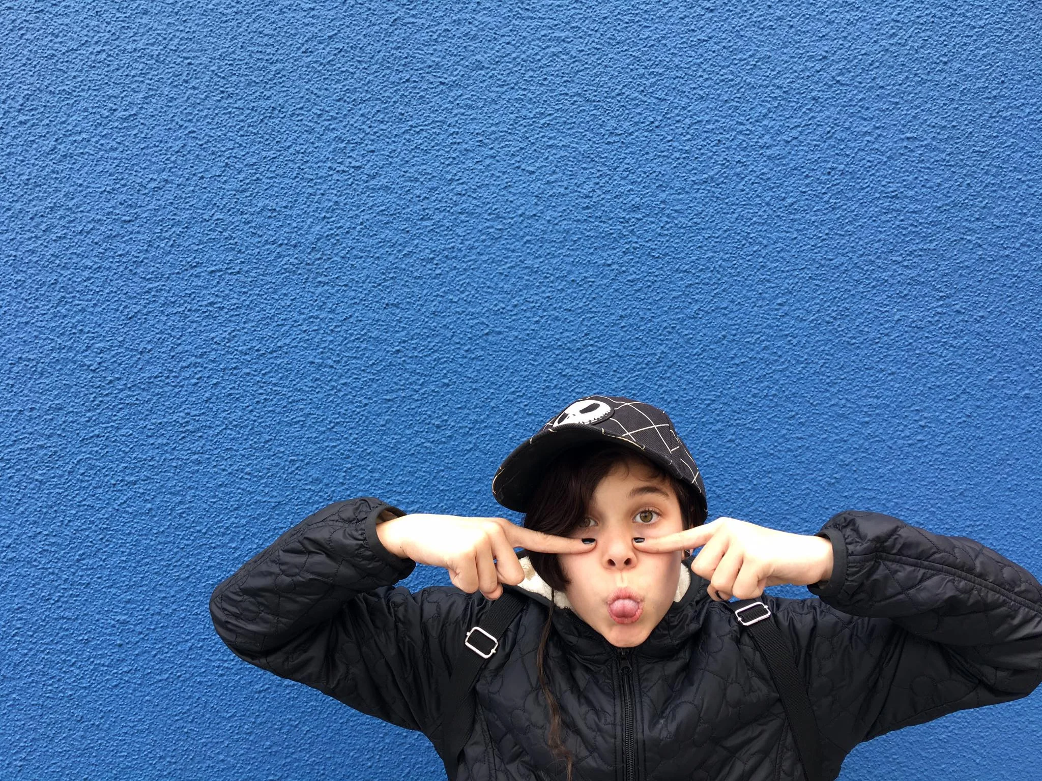 Me, game face on, ready to have a fun Disney day on Superbowl Sunday.