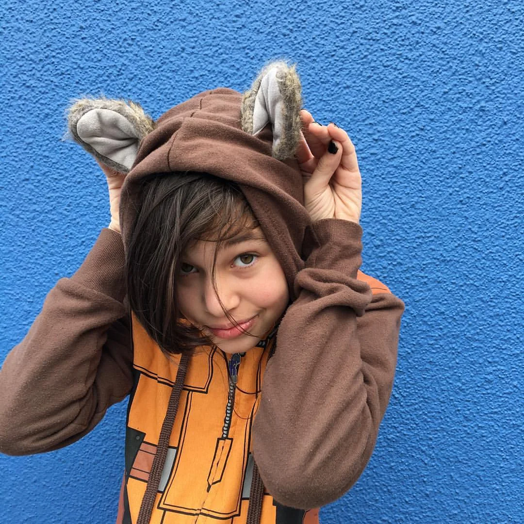 Me, trying to live out my butt-kicking space raccoon fantasies.