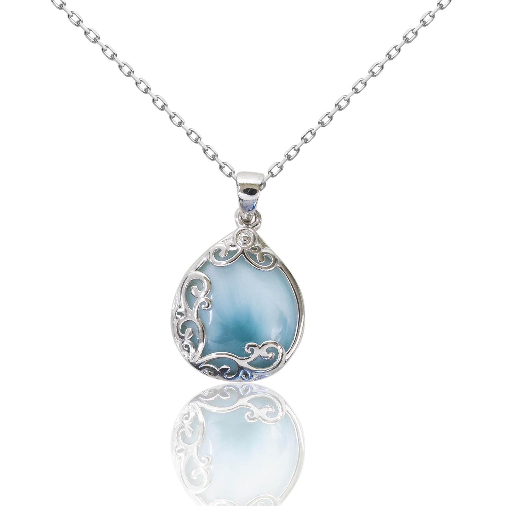 Larimar Pendant