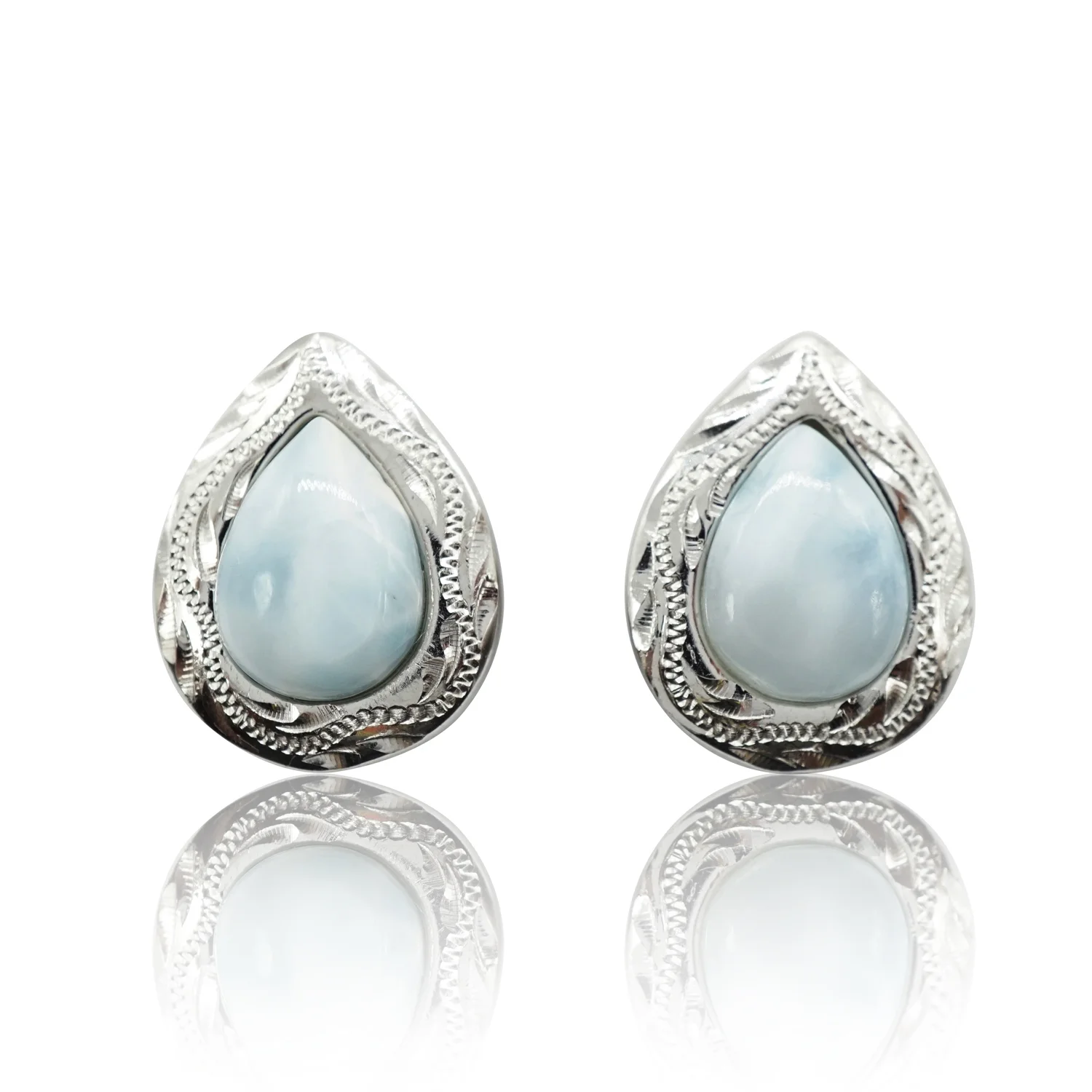 larimar earrings