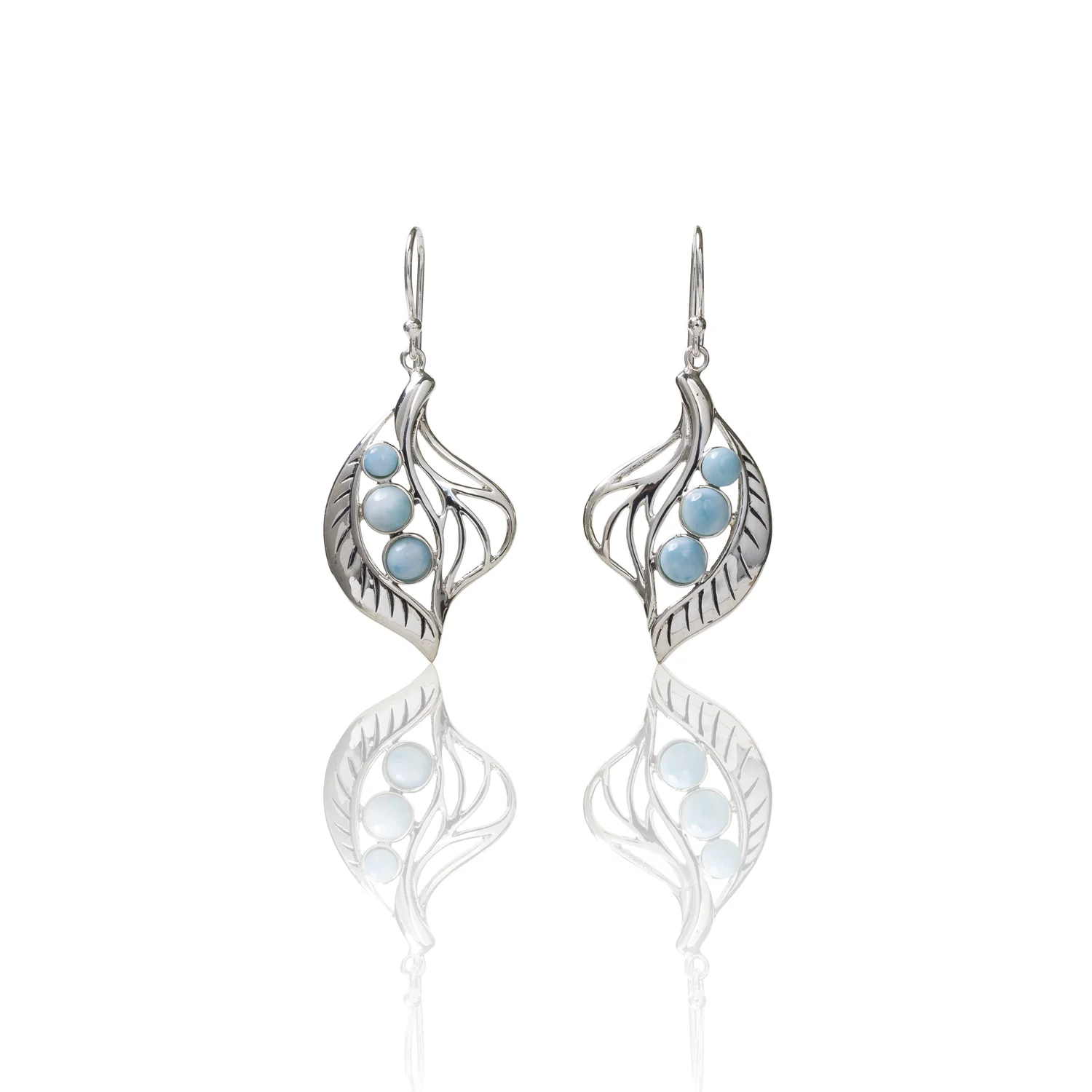 larimar earrings