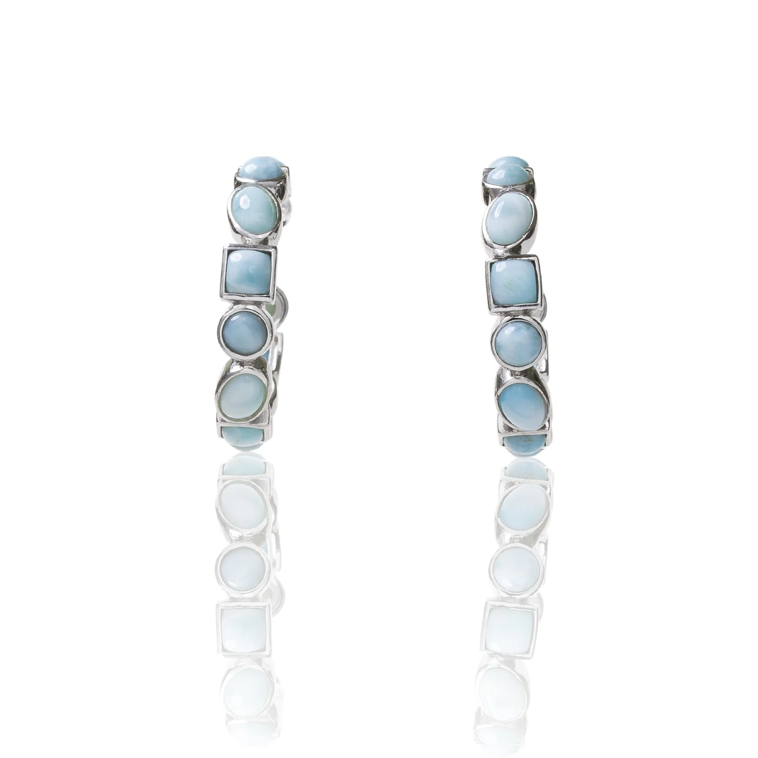 larimar earrings