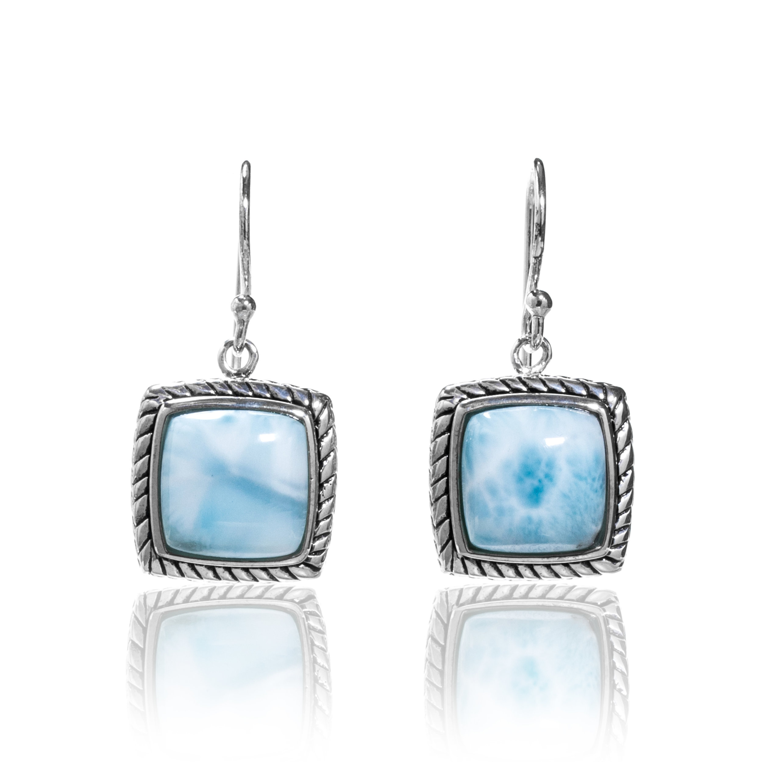 larimar earrings
