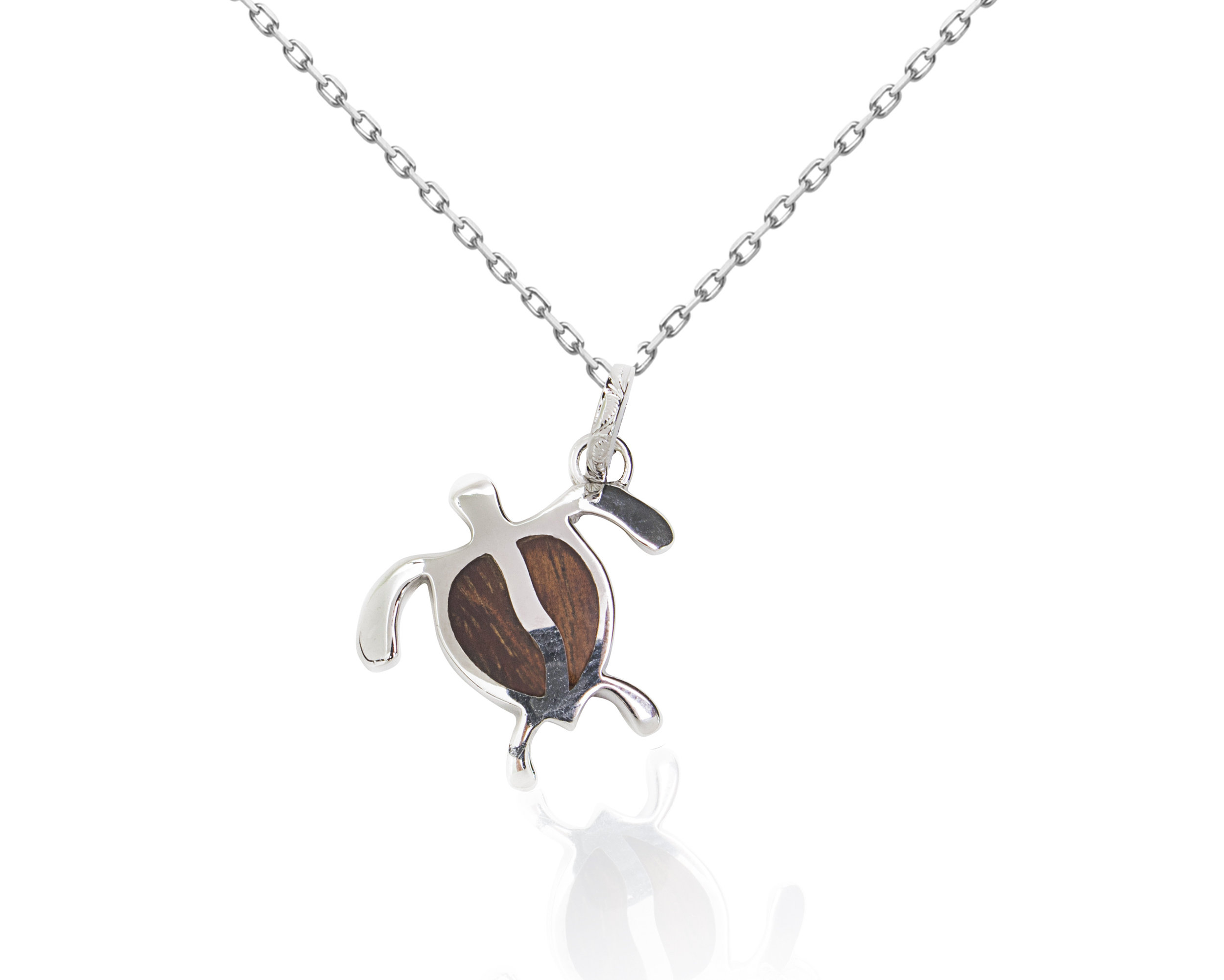 koa wood necklace