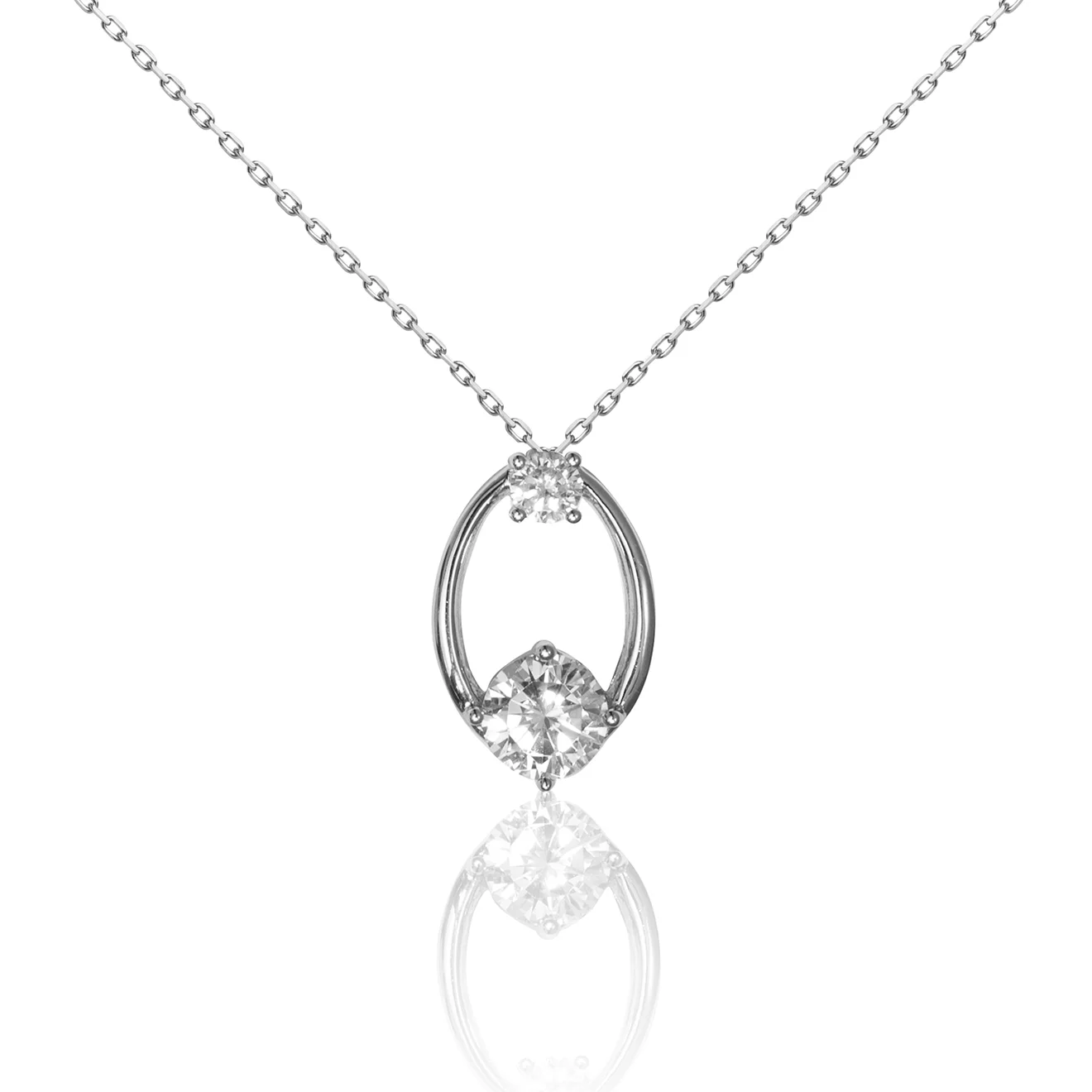 sterling silver necklace,Morning Dew Necklace
