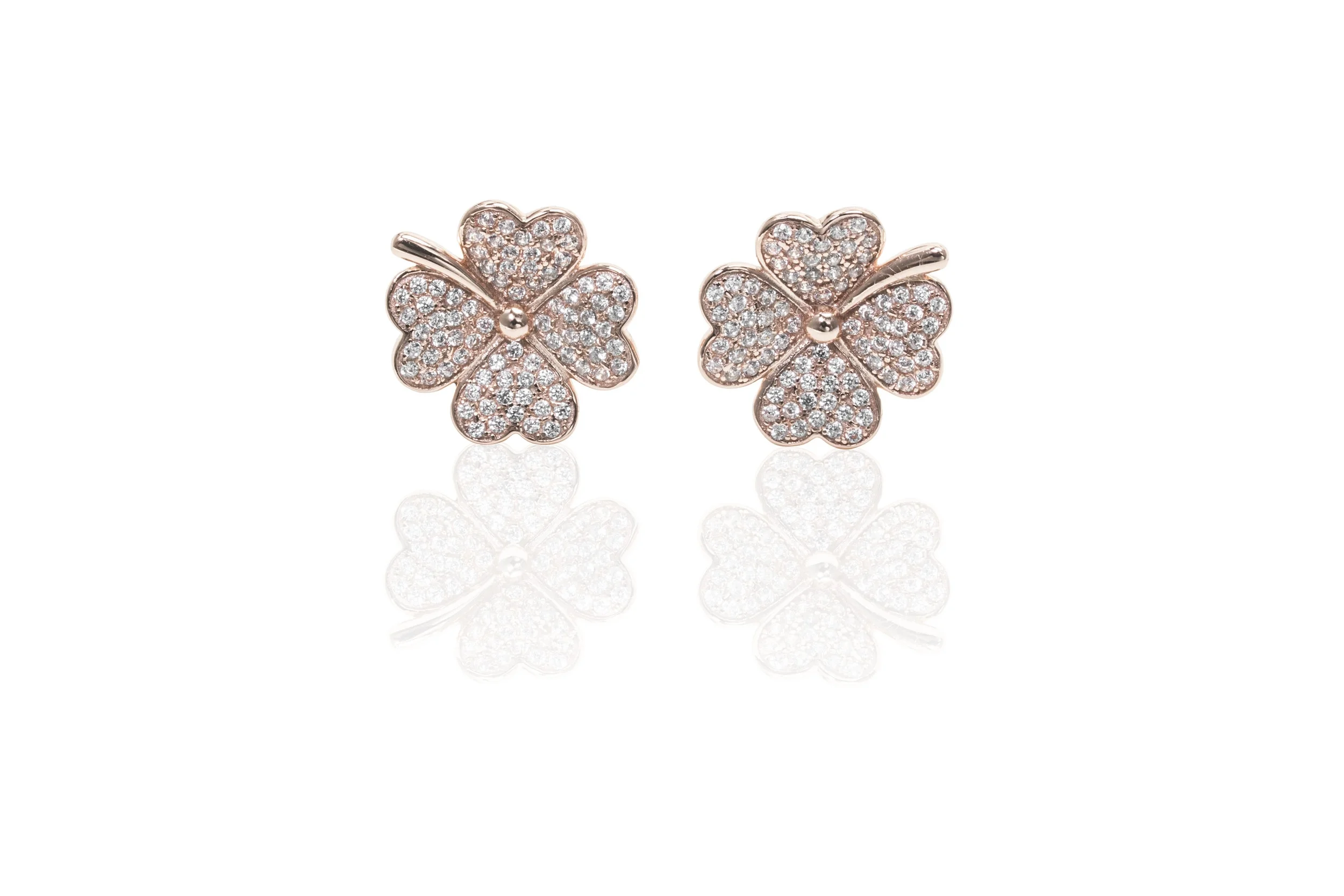 Cubic Zirconia crystals earrings