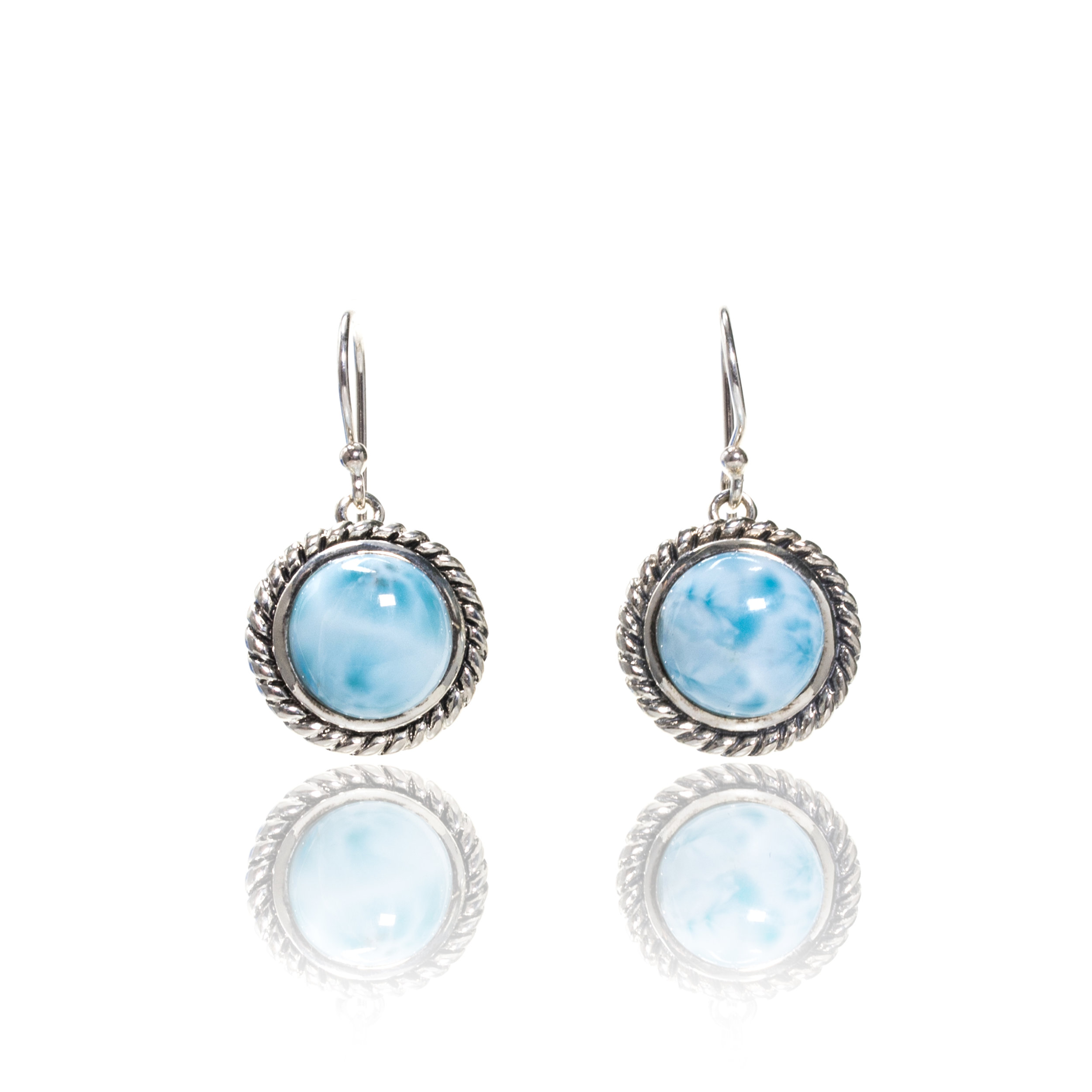 larimar earrings