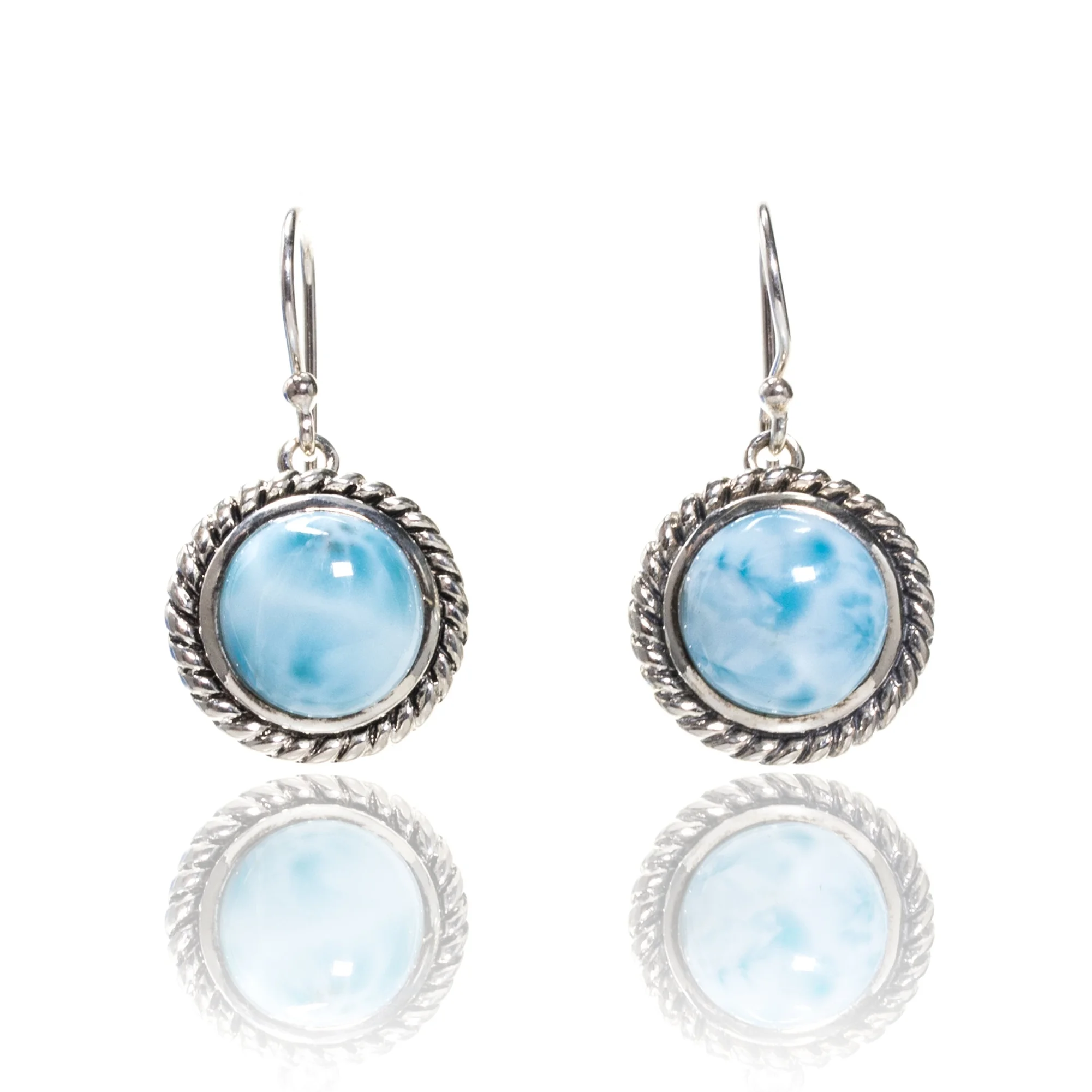 larimar earrings