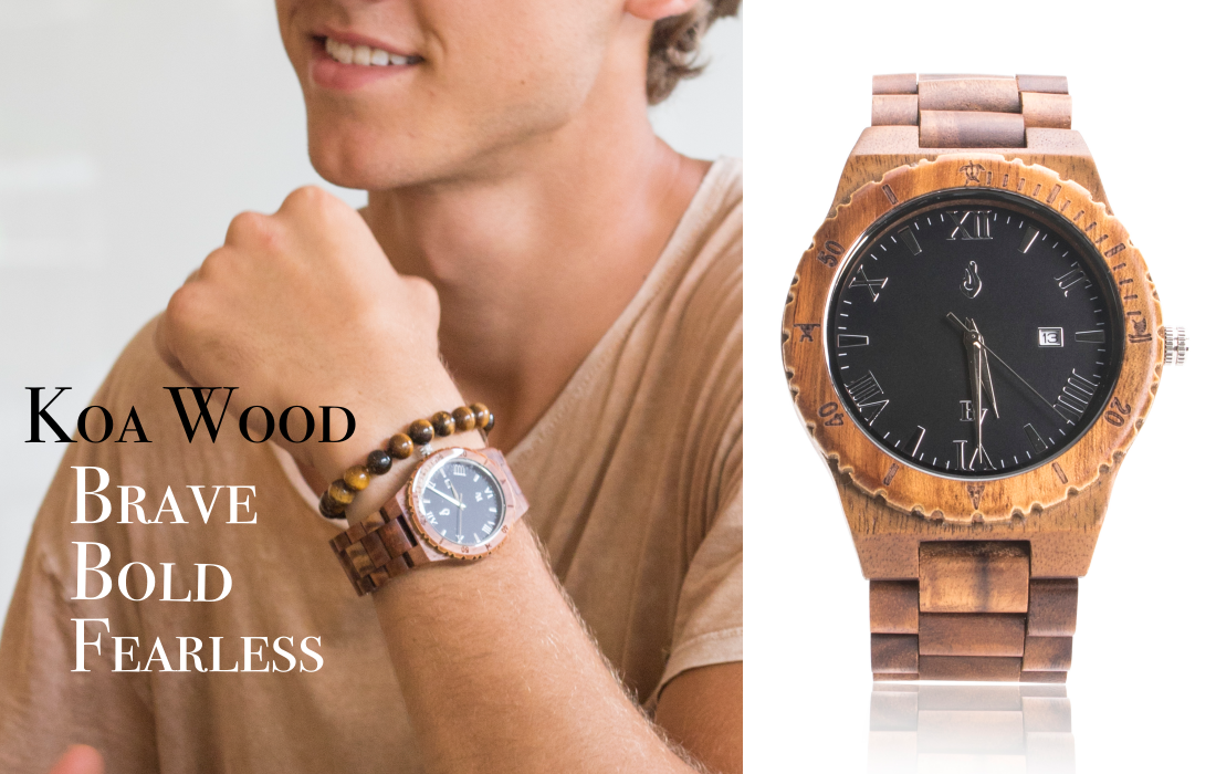 Koa Wood Watch