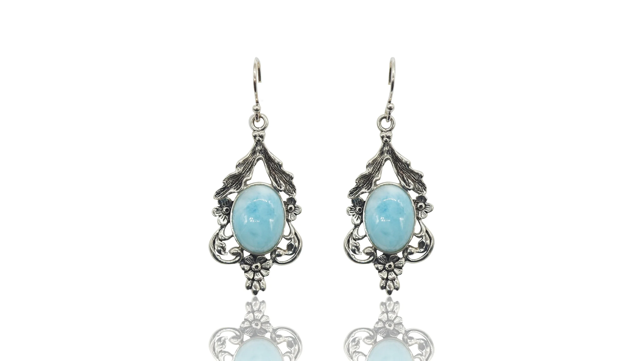 Larimar Earrings