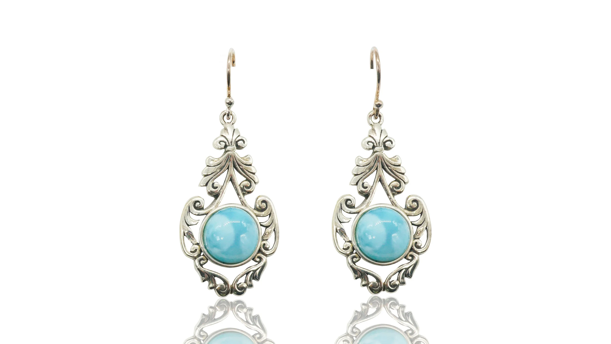 Larimar Earrings