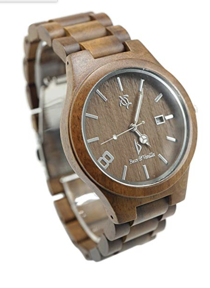 Waves Wood & Stainless Steel Women’s Watch Amazon.com: BEWELL Women Wood Watch, Handcrafted Colorful  main image 3