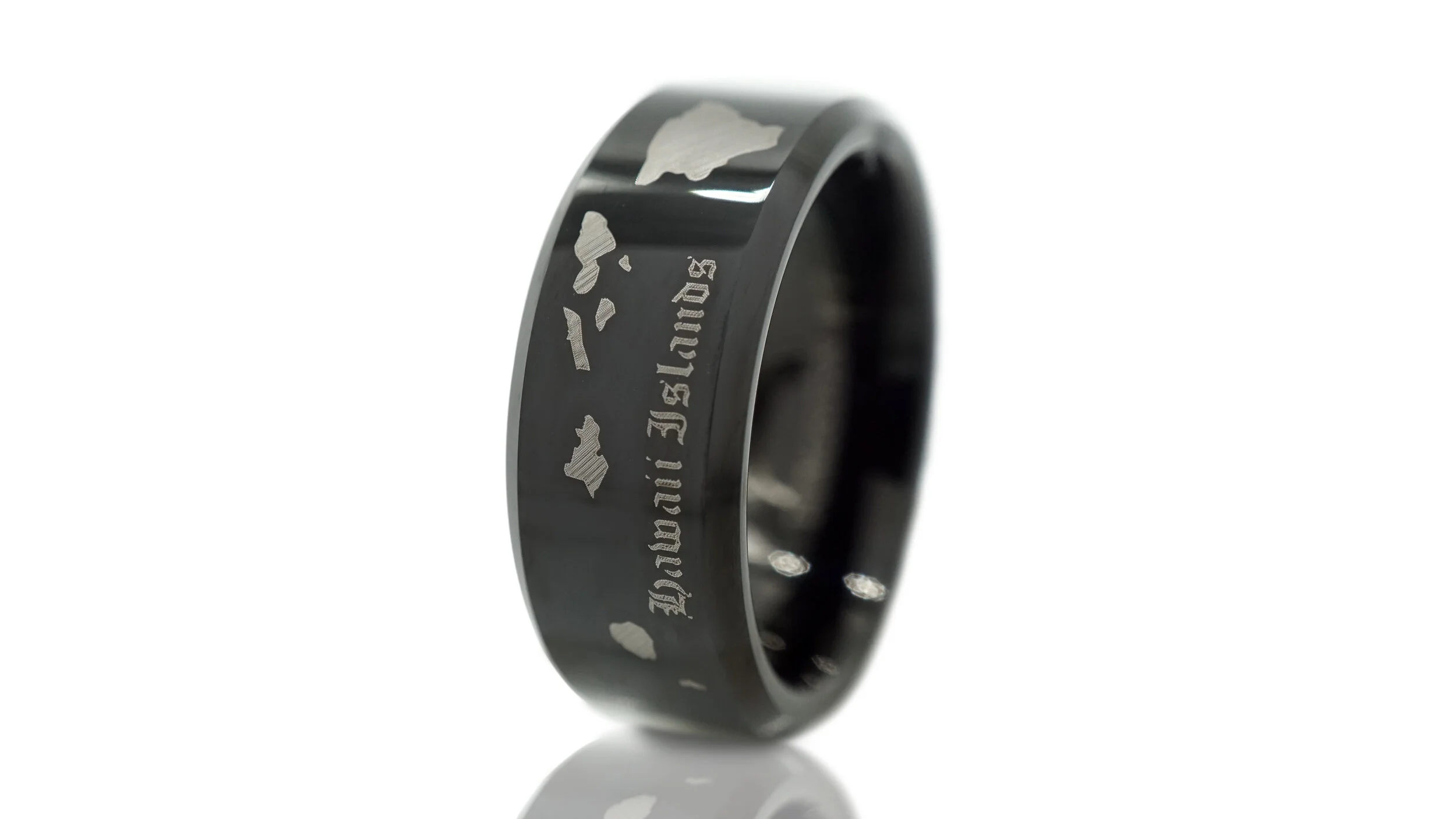 BLACK TUNGSTEN RING