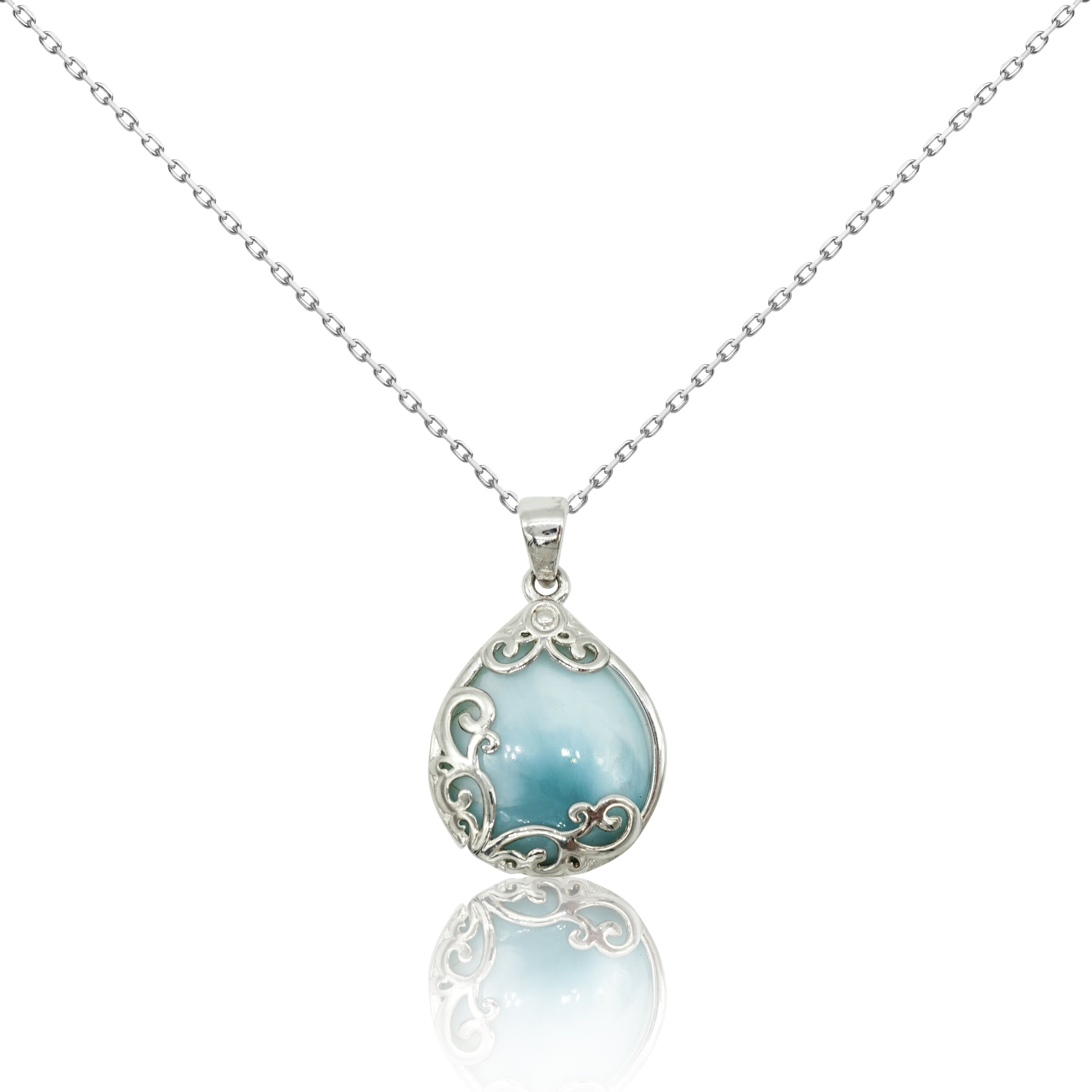 LARIMAR PENDANT