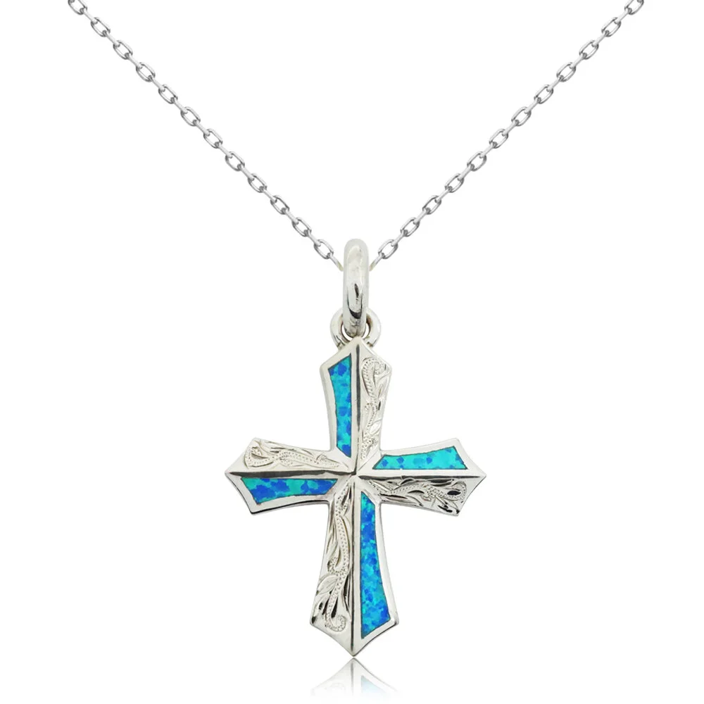 Opal Pendant, Cross