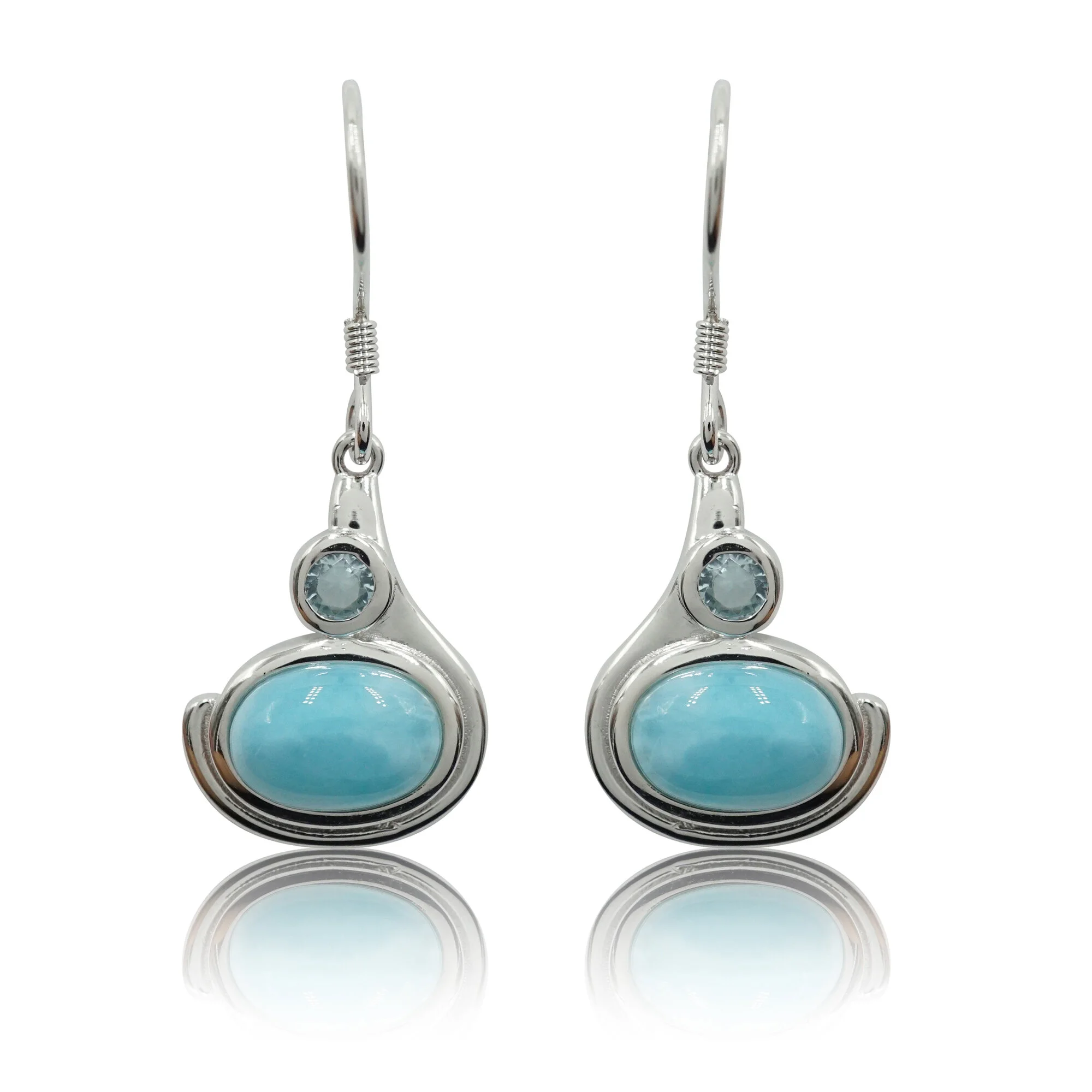 Larimar Earrings