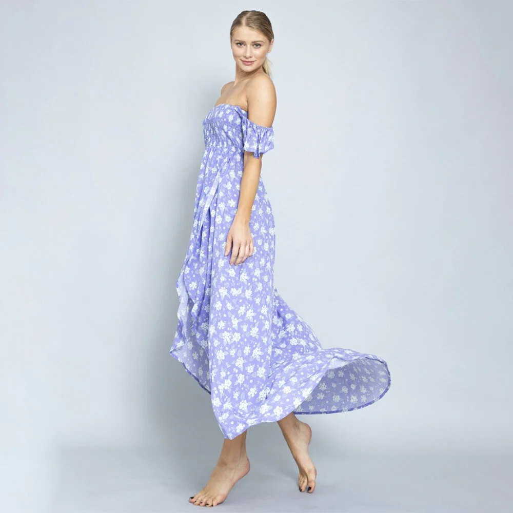 OFF SHOULDER MAXI DRESS
