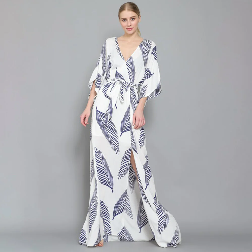 FERN PRINT KIMONO SLEEVE MAXI DRESS 2.jpg