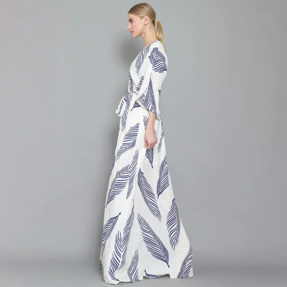 FERN PRINT KIMONO SLEEVE MAXI DRESS 7.jpg