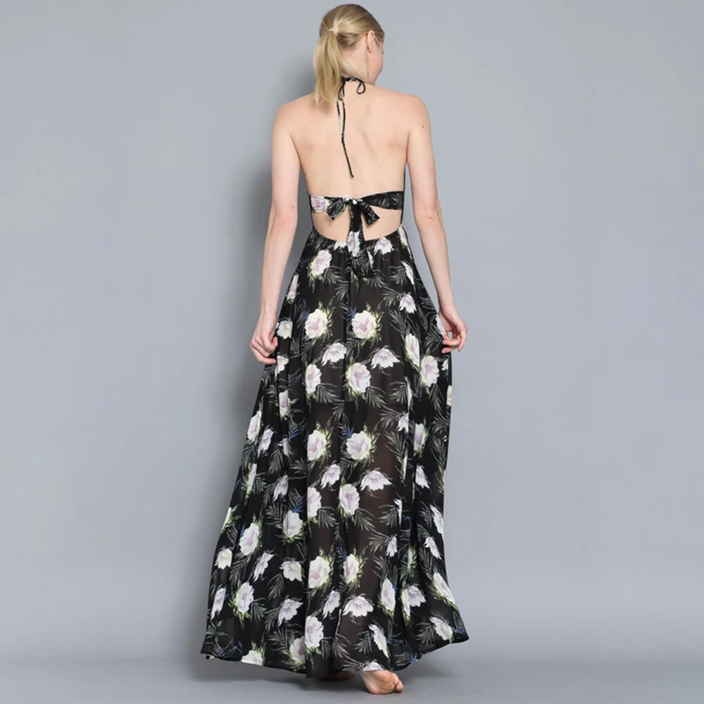 SMOCKED HALTER TIE BACK MAXI DRESS 8.jpg