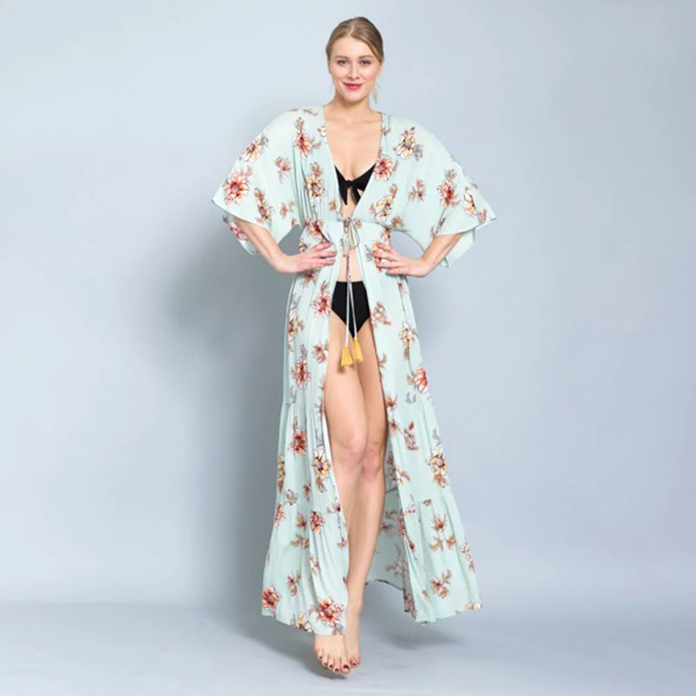 KIMONO SLEEVE WAIST STRING MAXI DRESS 1.jpg