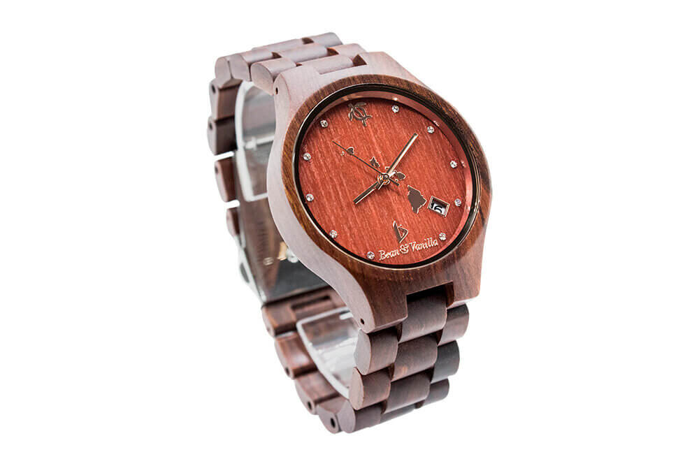 KOA wood watch, Koa wood watches, hawaiian koa wood watches Engraving watches, personalize gift, Red Sandalwood, Wood watches