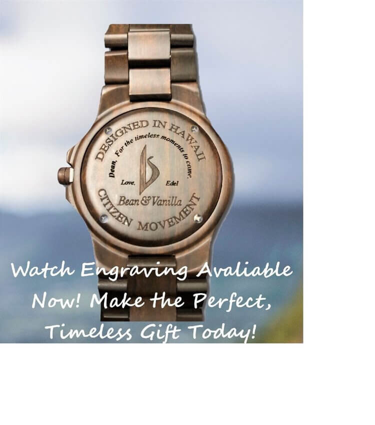 KOA wood watch, Koa wood watches, hawaiian koa wood watches Engraving watches, personalize gift