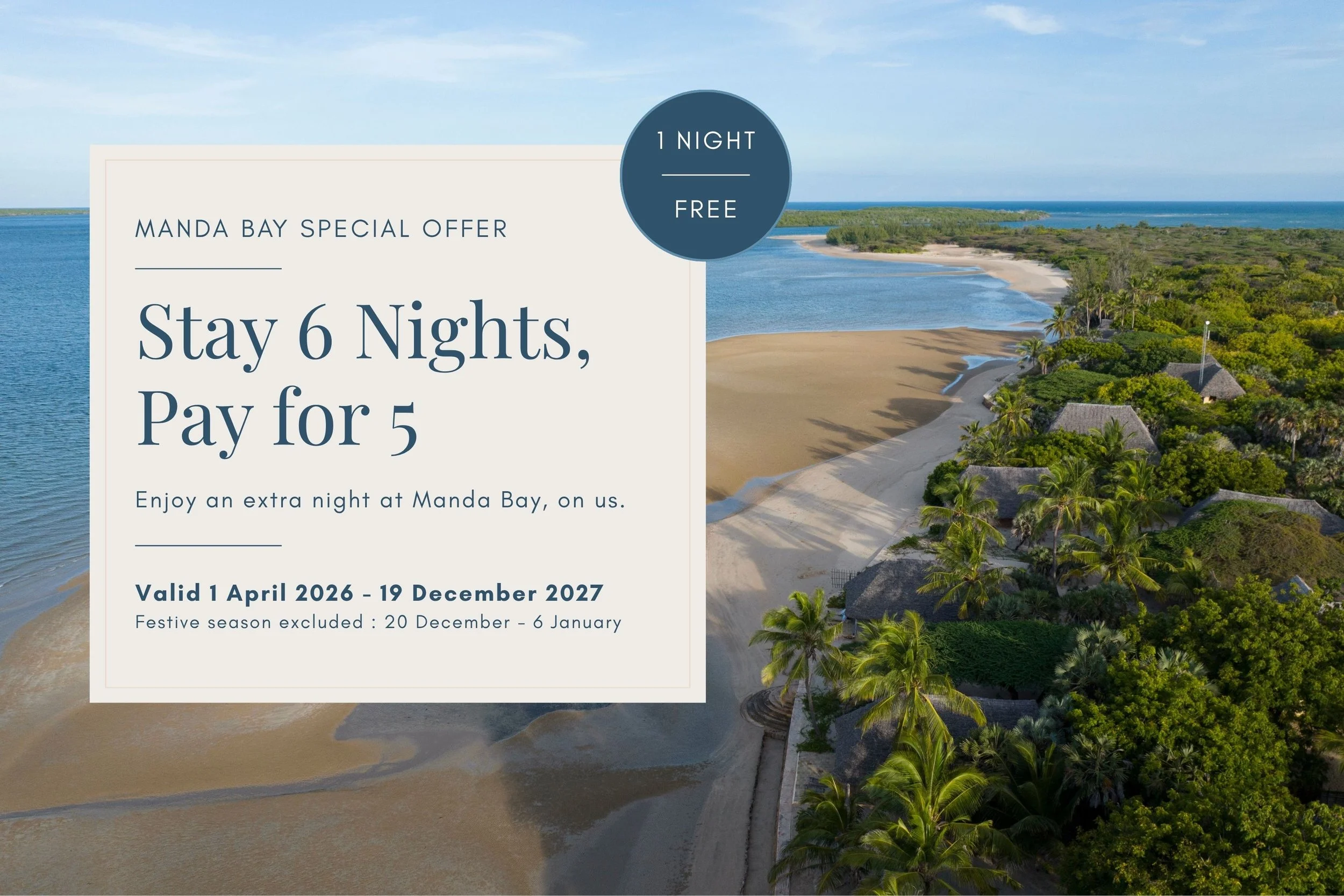 Manda Bay Special Offer