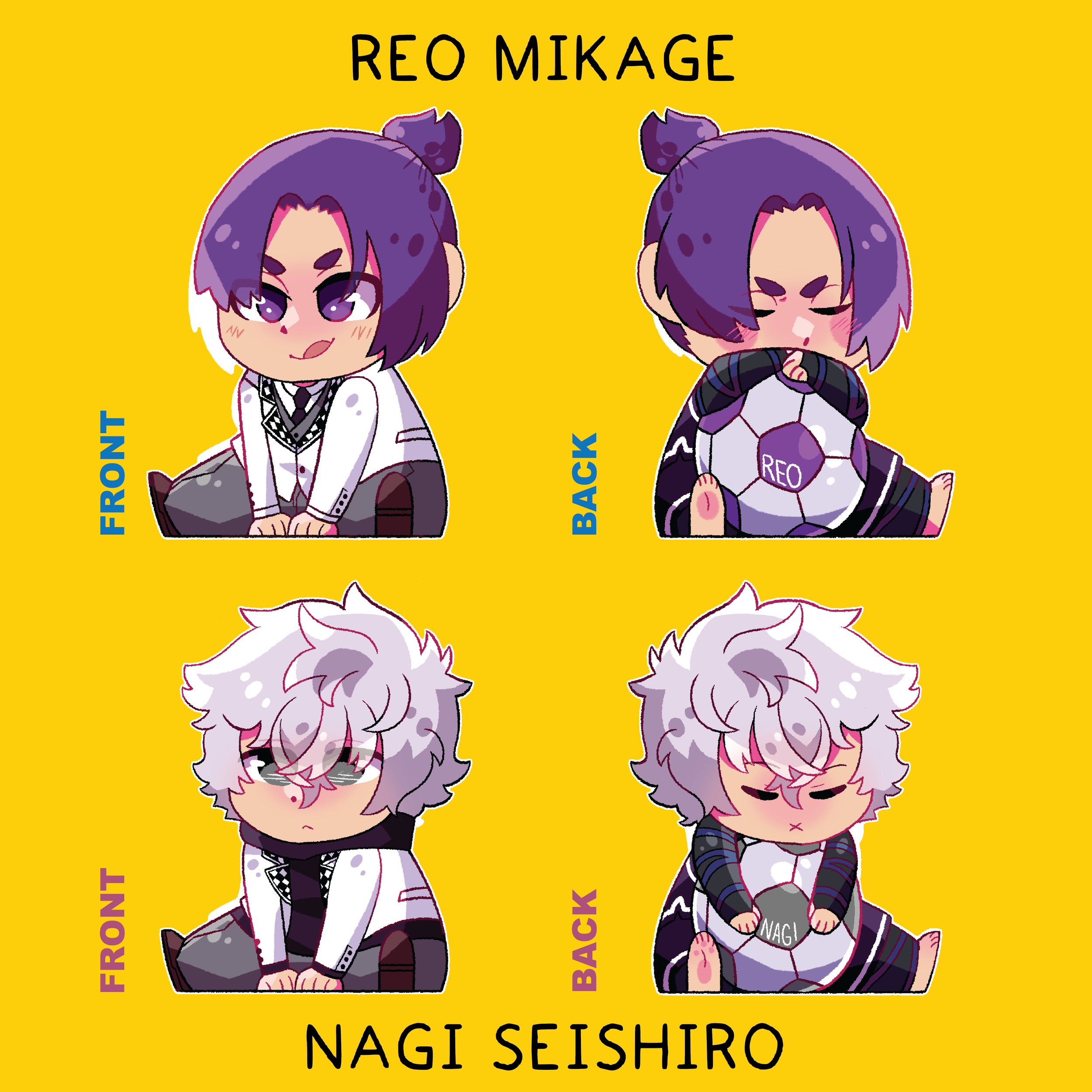 BLUE LOCK keychains Reo_Nagi-01.png