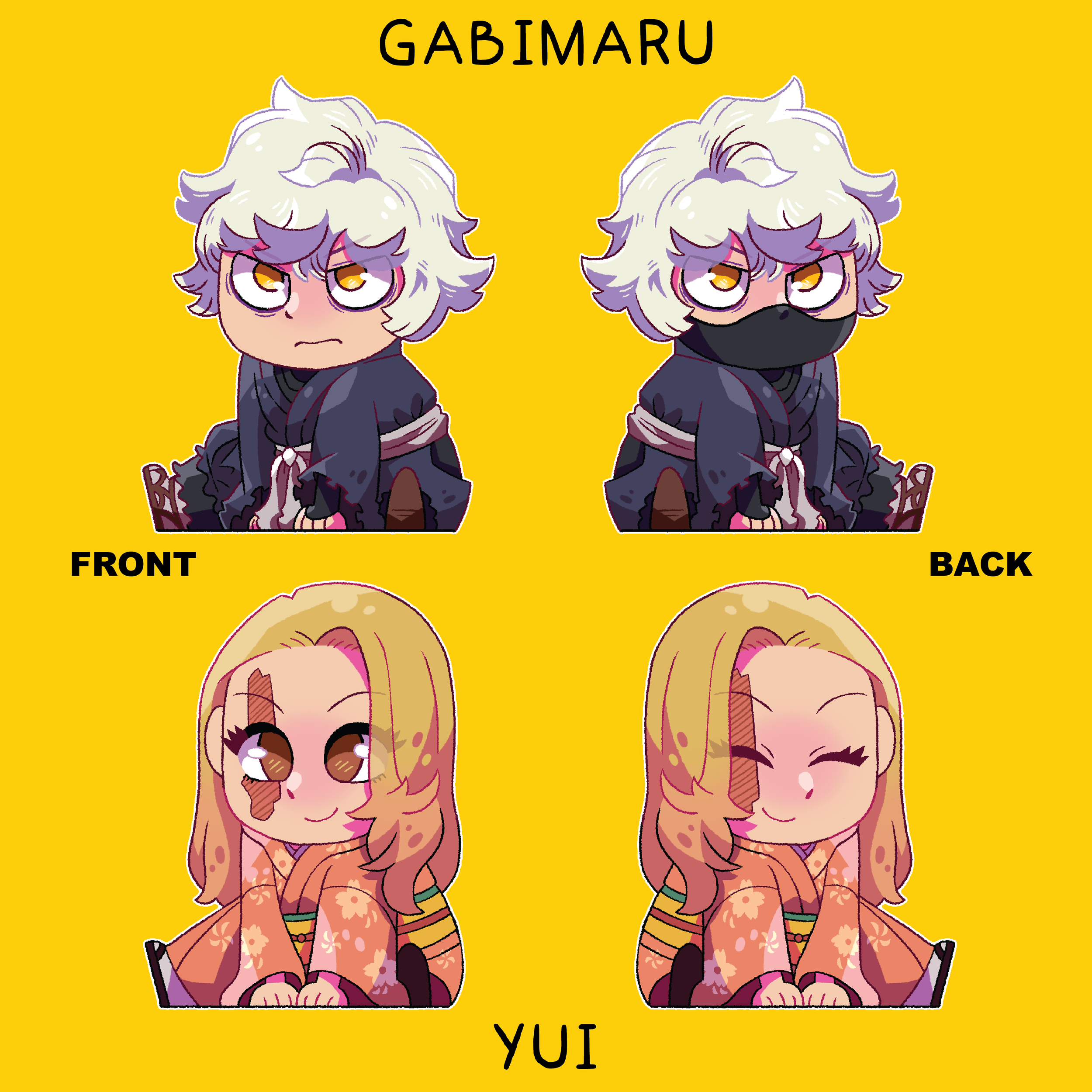 HELLS PARADISE keychains_Gabimaru_Yui-01.png