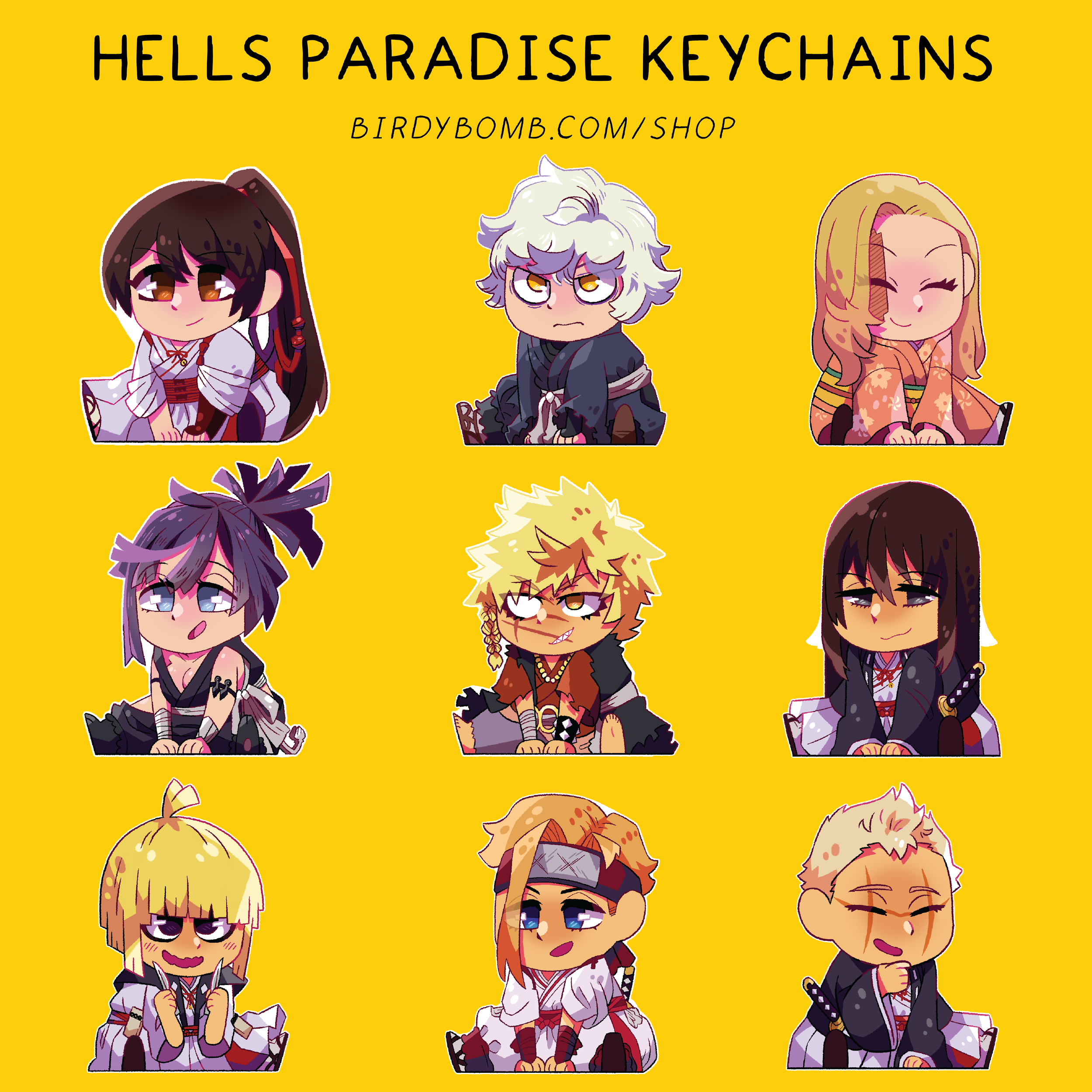 HELLS PARADISE keychains-01.png