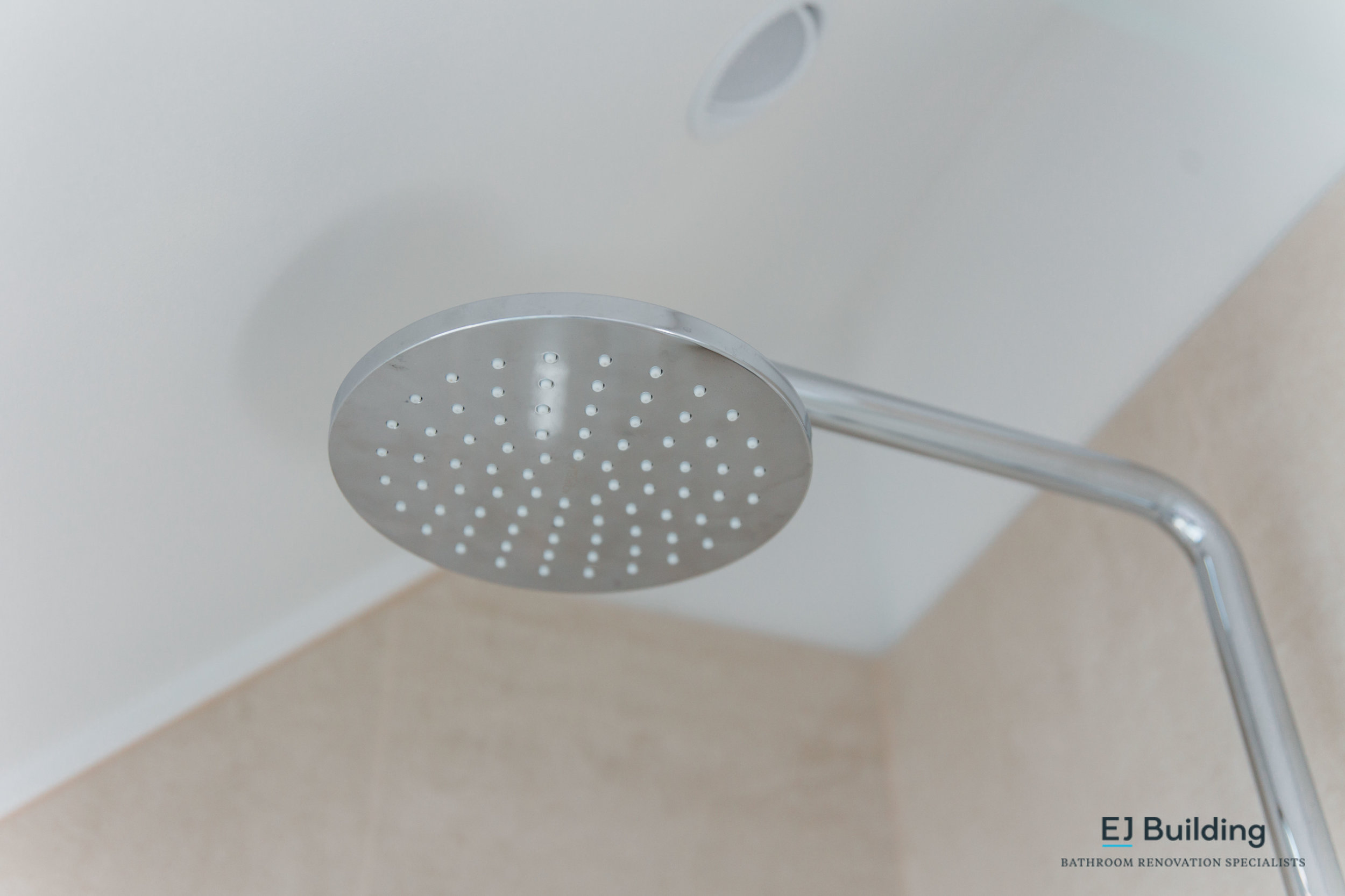 Bathroom before and after photos.