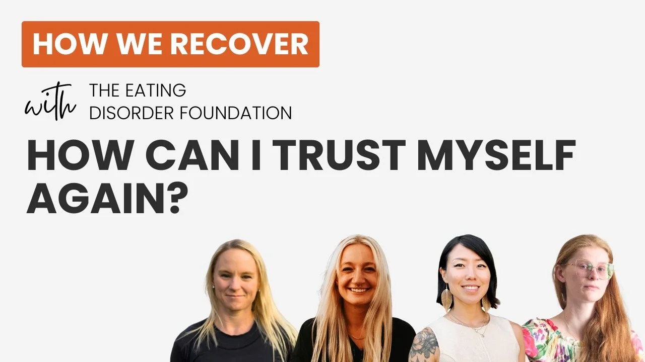 How We Recover: How Can I Trust Myself Again?