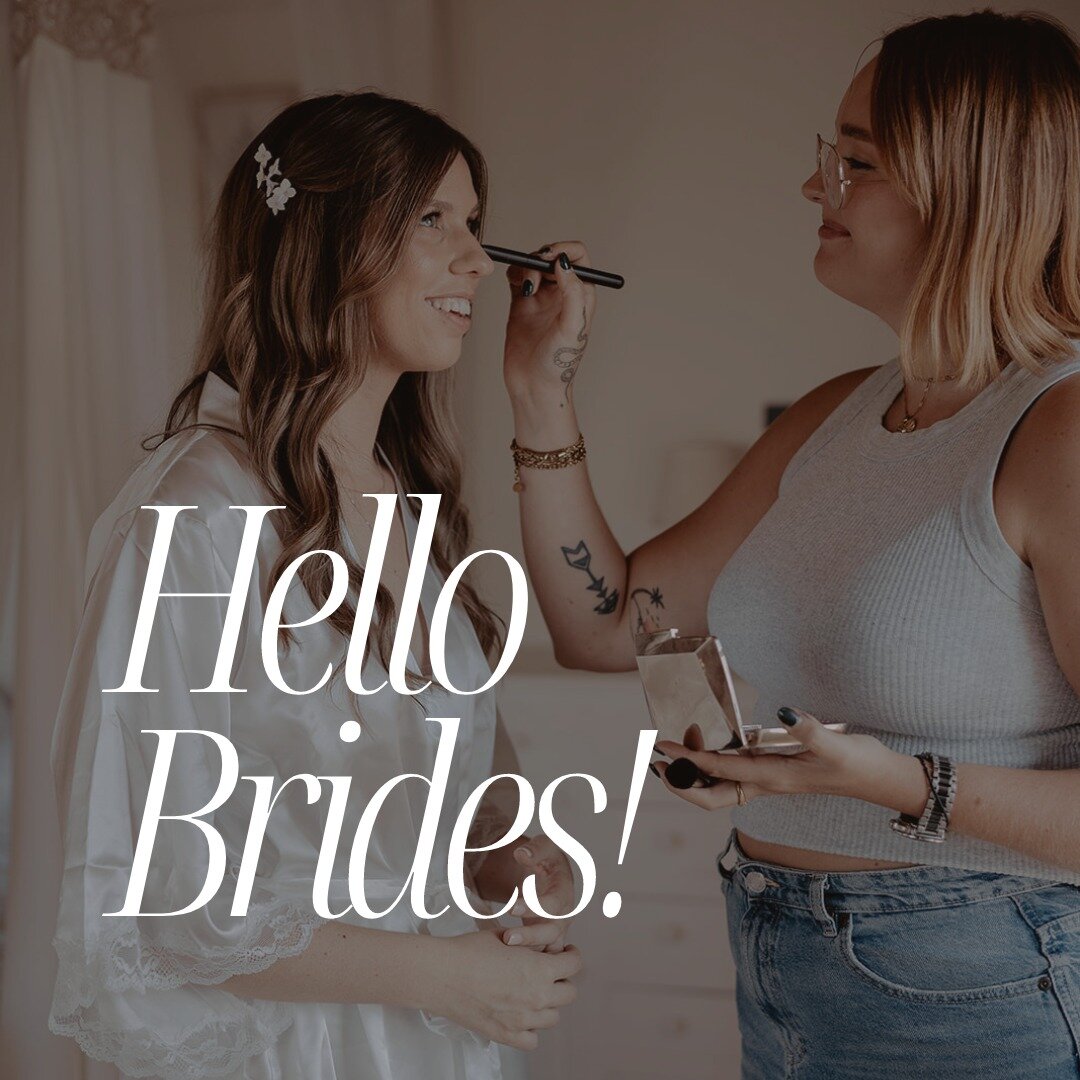 I thought it was time to re-introduce myself to all my new followers!🤗💖 My name is Maddy and I've been a hair and makeup artist for 9 years now! 🤯  I love, love, love my job and feel SOOO lucky I get to meet brides from all over the world and be t