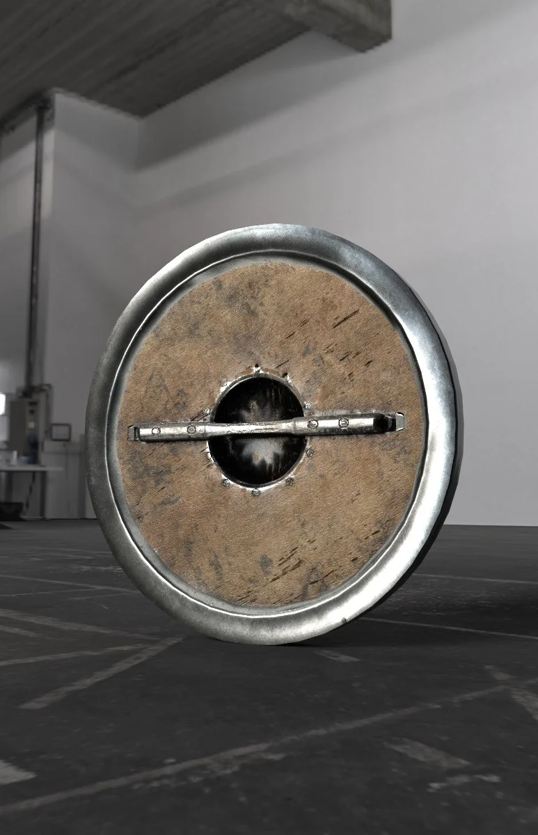Back Of Viking Round Shield (2017)